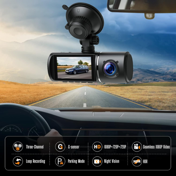 CAMARA 3 EN UNO DE ALTA DEFINICION PARA AUTO